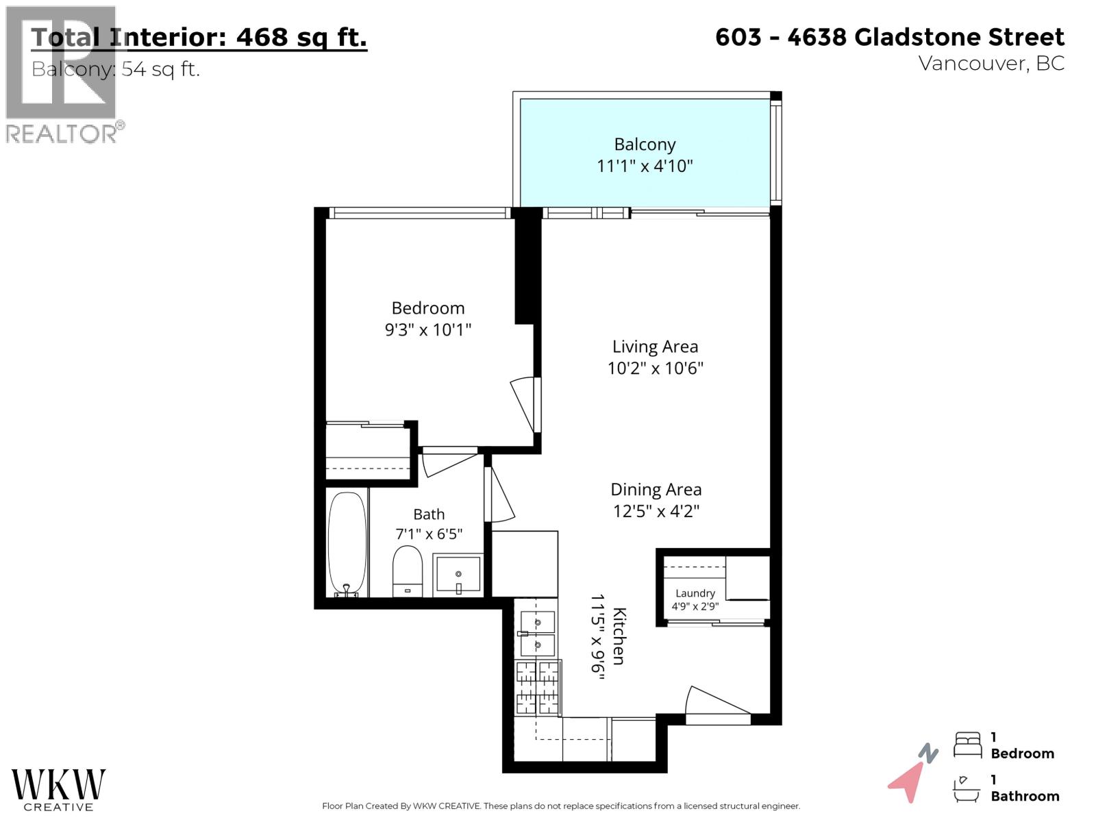 603 4638 Gladstone Street, Vancouver, British Columbia  V5N 0G5 - Photo 36 - R3172747