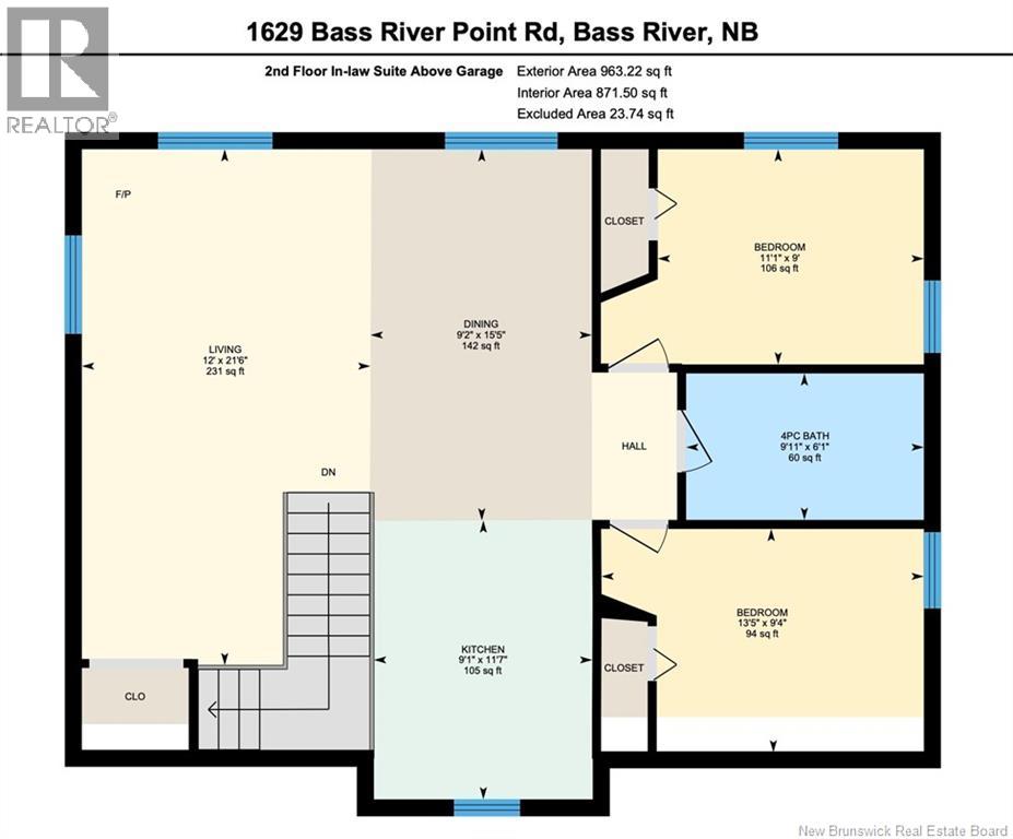 1629 Bass River Point, Bass River, New Brunswick  E4T 1J6 - Photo 49 - NB149016