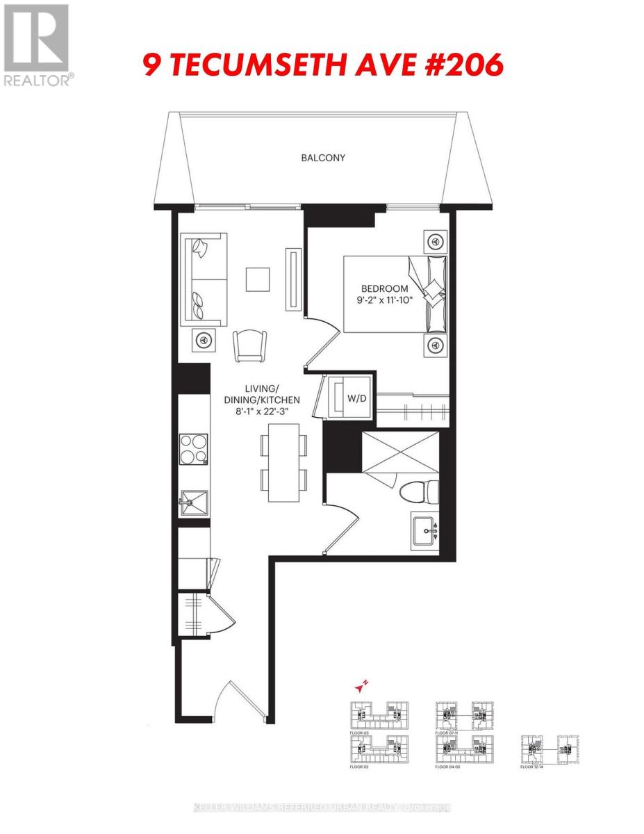 206 - 9 Tecumseth Street, Toronto, Ontario  M5V 0S5 - Photo 18 - C13866942