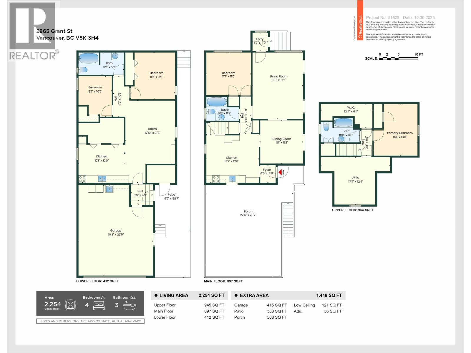 2865 Grant Street, Vancouver, British Columbia  V5K 3H4 - Photo 7 - R3172638
