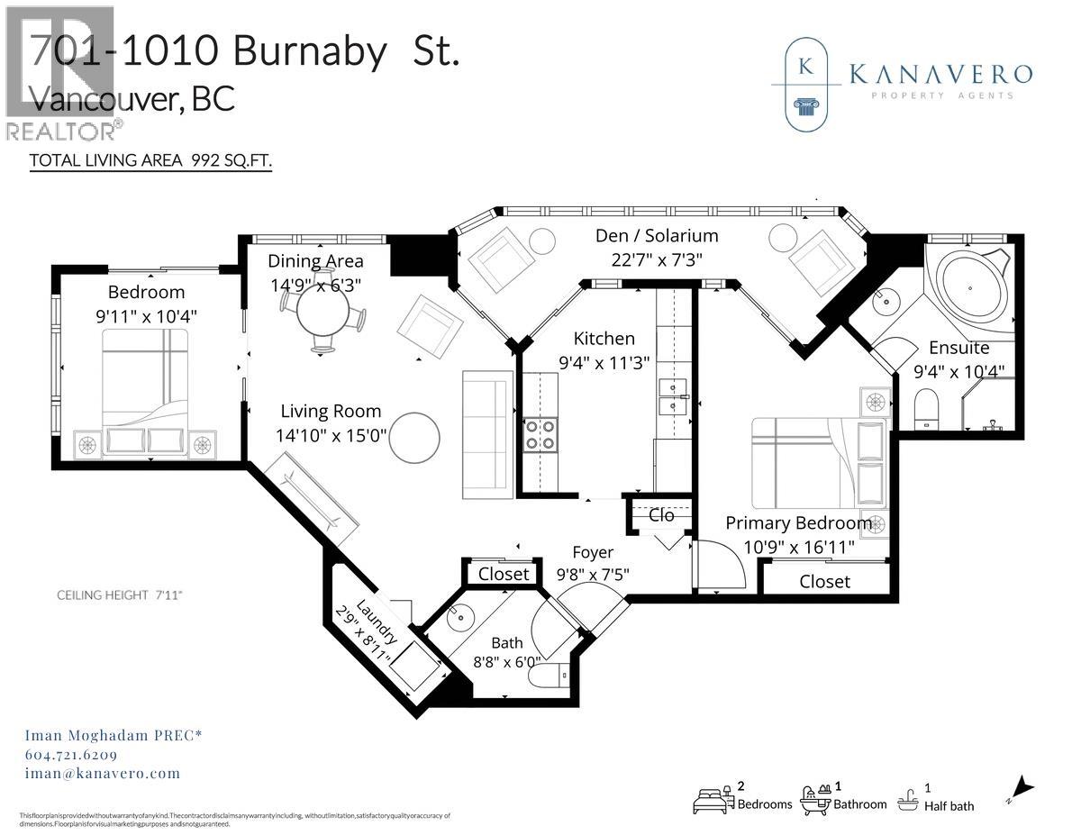 701 1010 Burnaby Street, Vancouver, British Columbia  V6E 4L8 - Photo 39 - R3170791