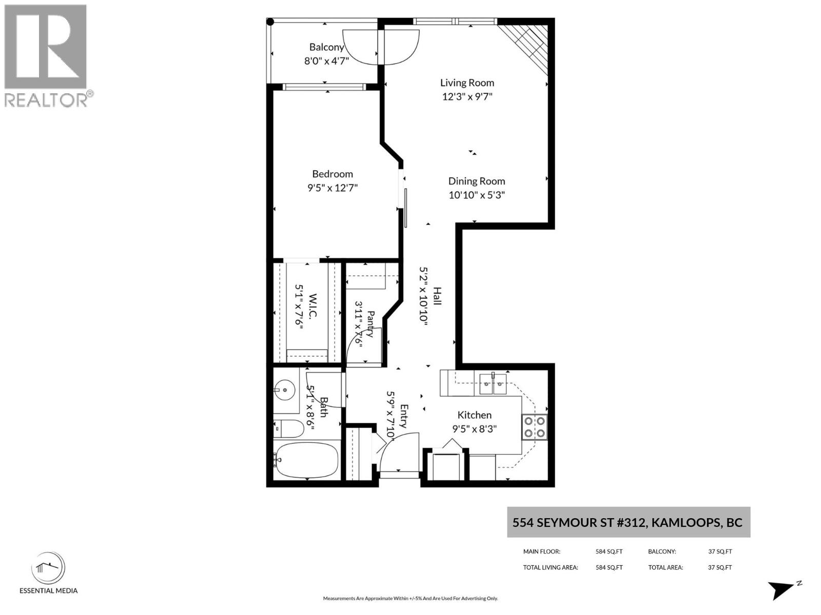 554 SEYMOUR Street Unit# 312