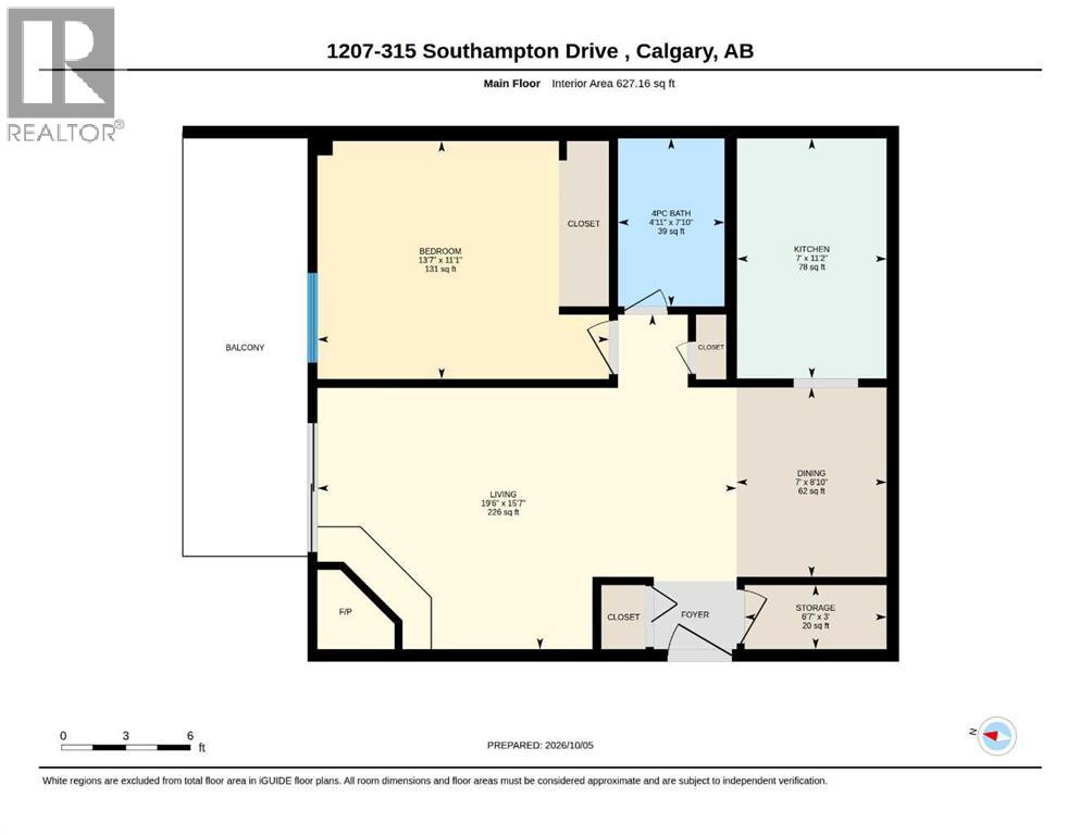 1207, 315 Southampton Drive SW