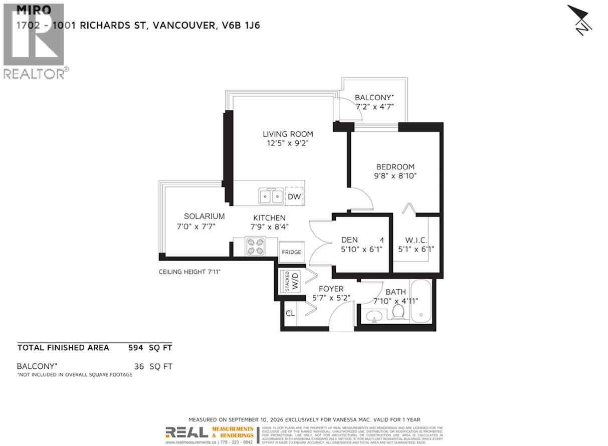 1702 1001 Richards Street, Vancouver, British Columbia  V6B 1J6 - Photo 27 - R3165506