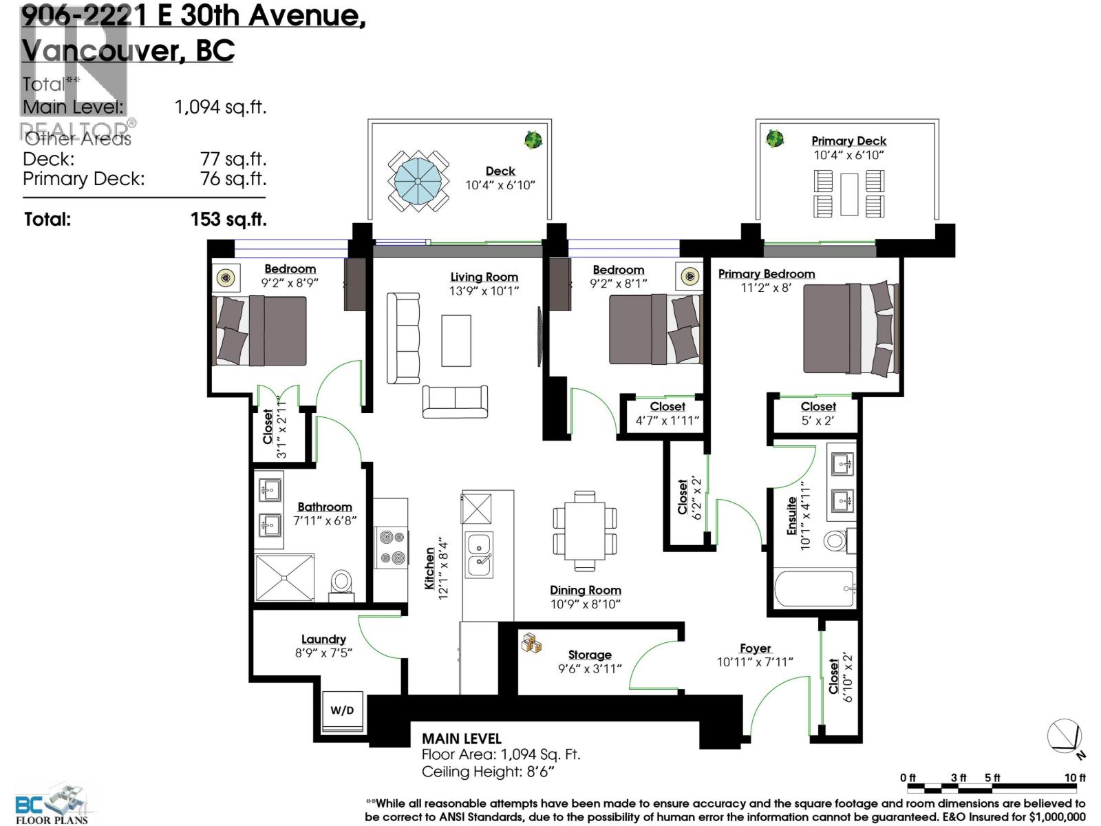 906 2221 E 30th Avenue, Vancouver, British Columbia  V5N 0G6 - Photo 2 - R3171802