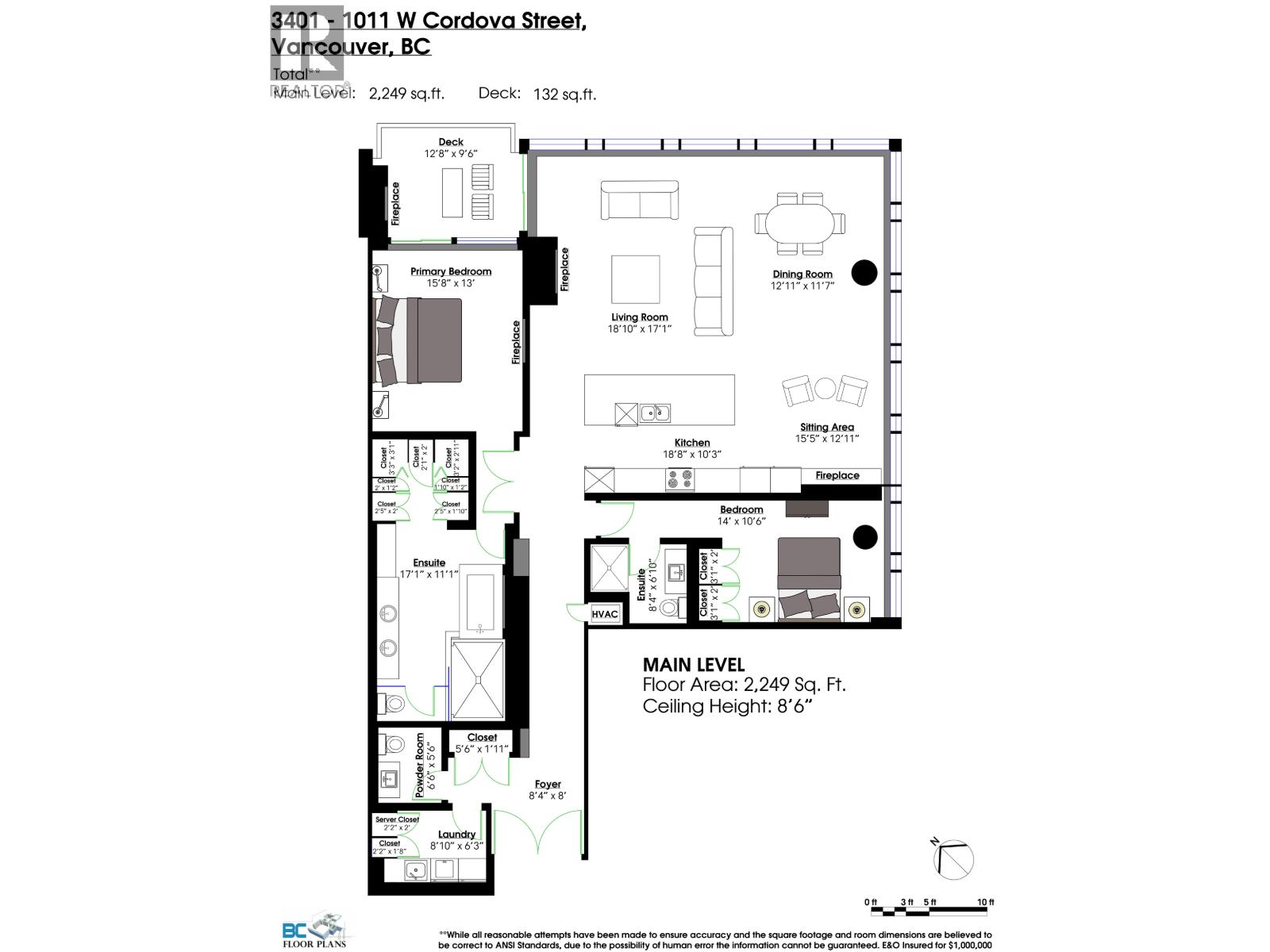 3401 1011 W Cordova Street, Vancouver, British Columbia  V6C 0B2 - Photo 34 - R3172400