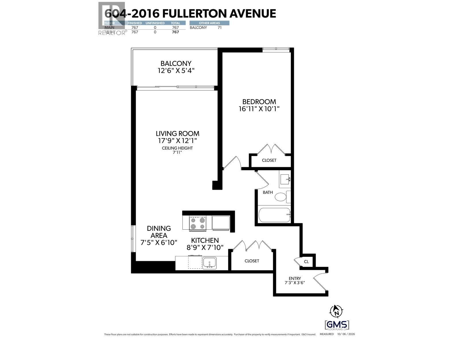 604 2016 Fullerton Avenue, North Vancouver, British Columbia  V7P 3E6 - Photo 16 - R3173330