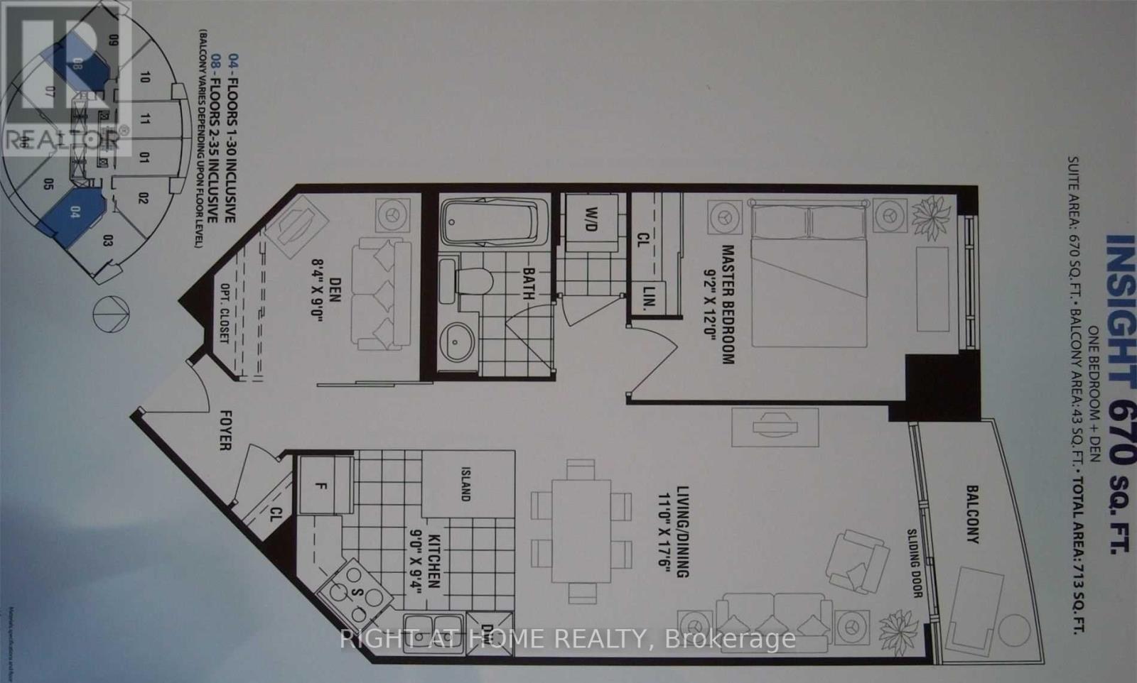1508 - 80 Absolute Avenue, Mississauga, Ontario  L4Z 0A5 - Photo 37 - W13872764