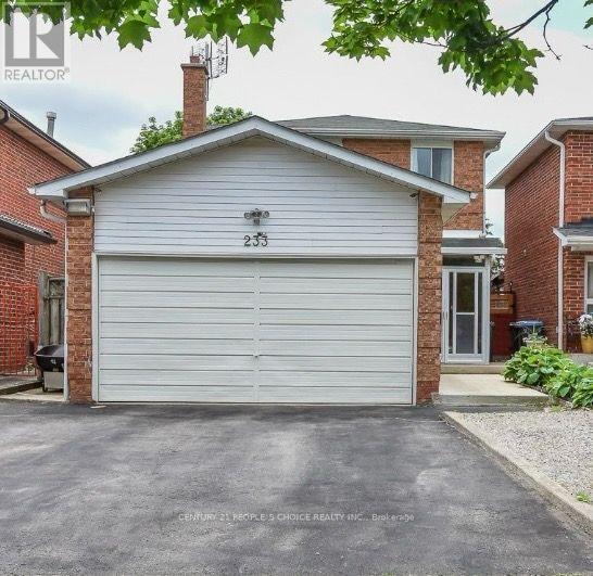 UPPER - 233 MURRAY STREET, Brampton, Ontario