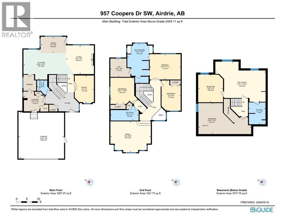 957 Coopers Drive SW, Airdrie, Alberta  T4B 2Z4 - Photo 47 - A2349568