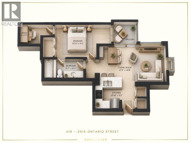 418 2515 Ontario Street, Vancouver, British Columbia  V5T 4V4 - Photo 25 - R3173588