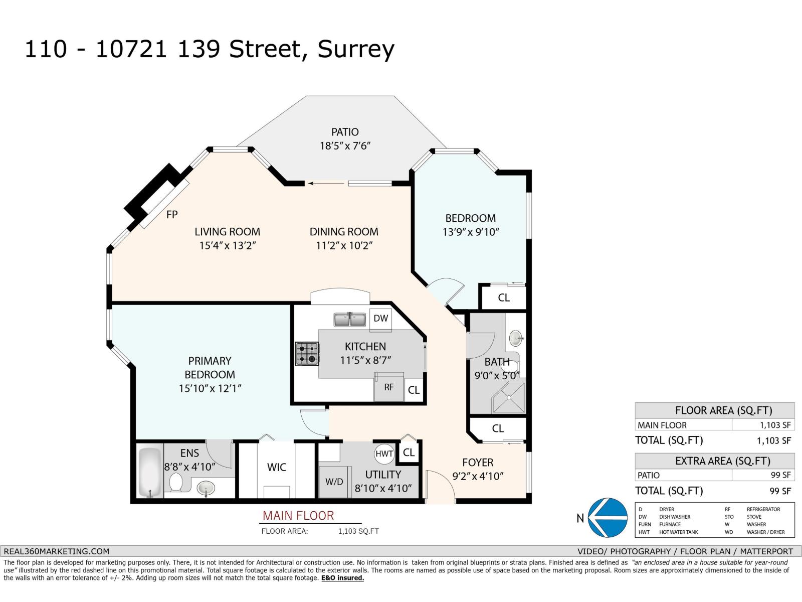 110 10721 139 Street, Surrey, British Columbia  V3T 4L8 - Photo 3 - R3173097