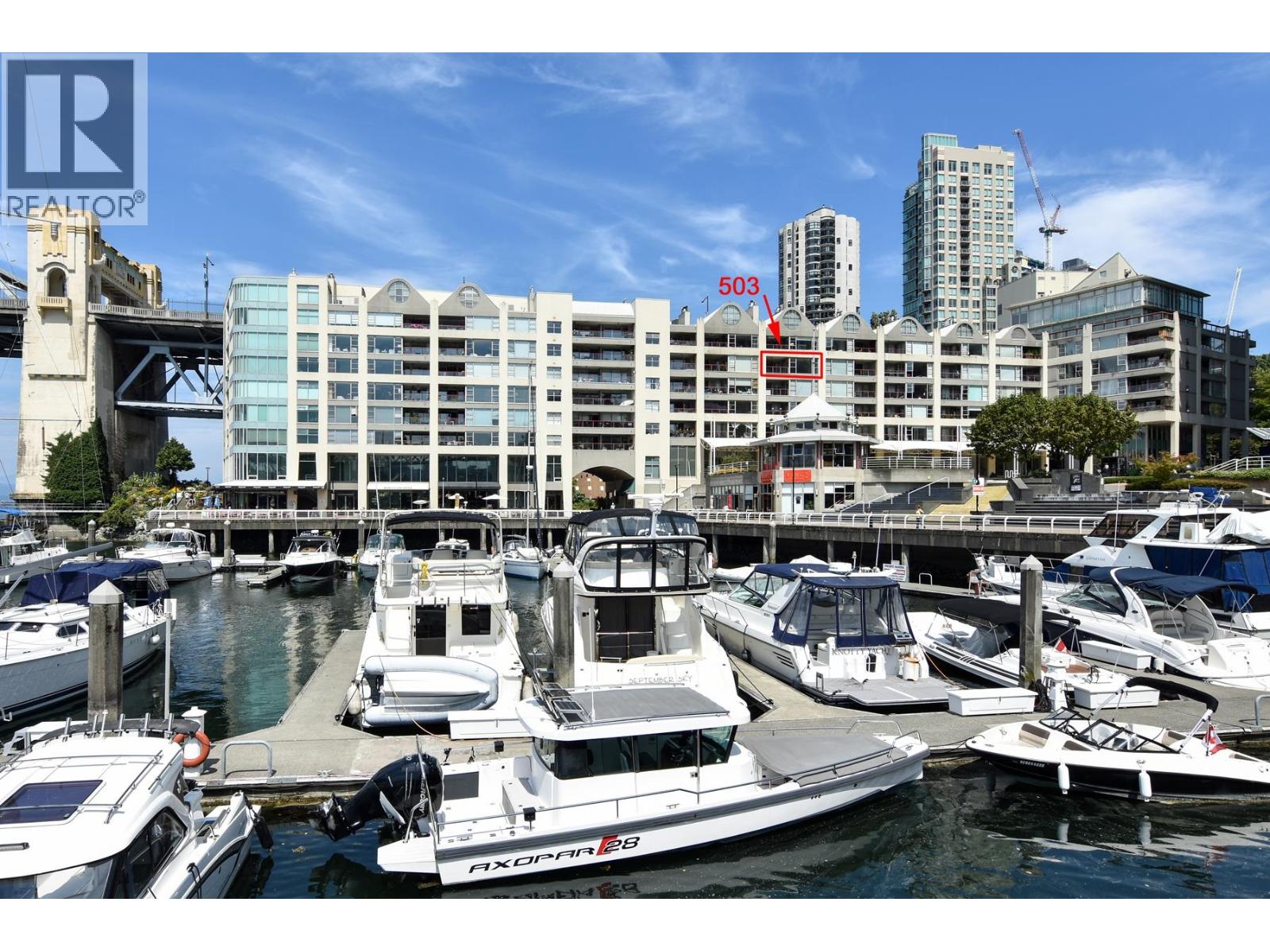 503 1008 BEACH AVENUE, Vancouver, British Columbia