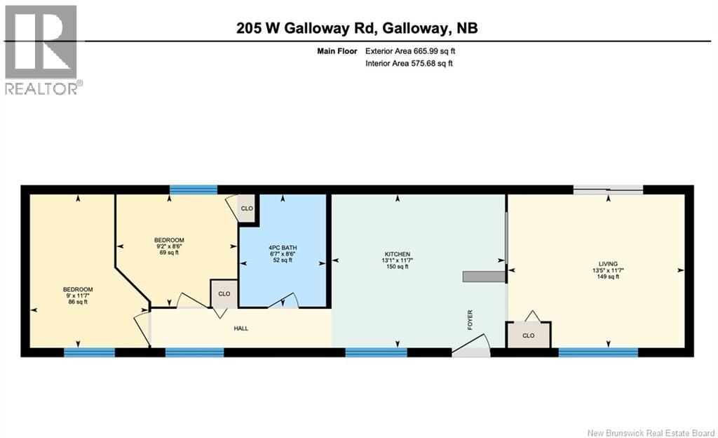 205 West Galloway Road Galloway New Brunswick Canada E4W2P2 4