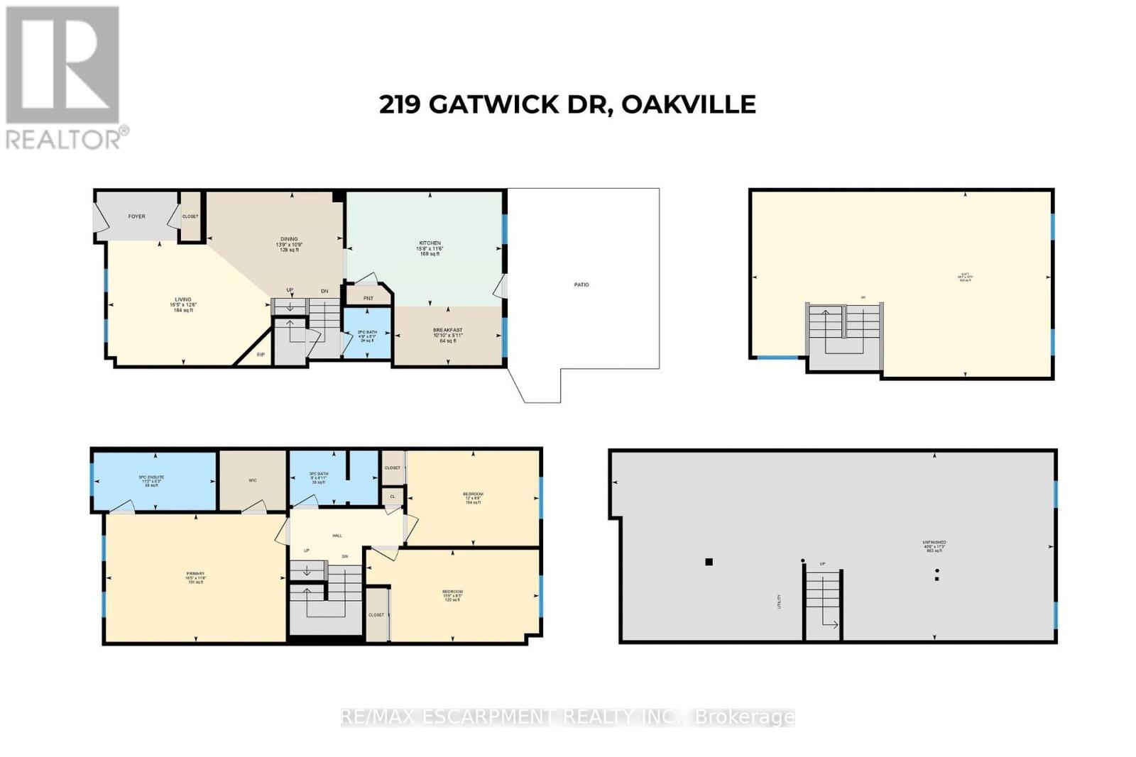 219 Gatwick Drive, Oakville, Ontario  L6H 6T6 - Photo 43 - W13877700
