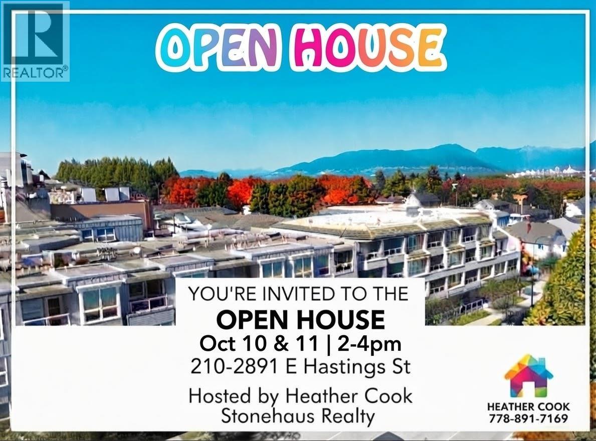 210 2891 E HASTINGS STREET, Vancouver, British Columbia