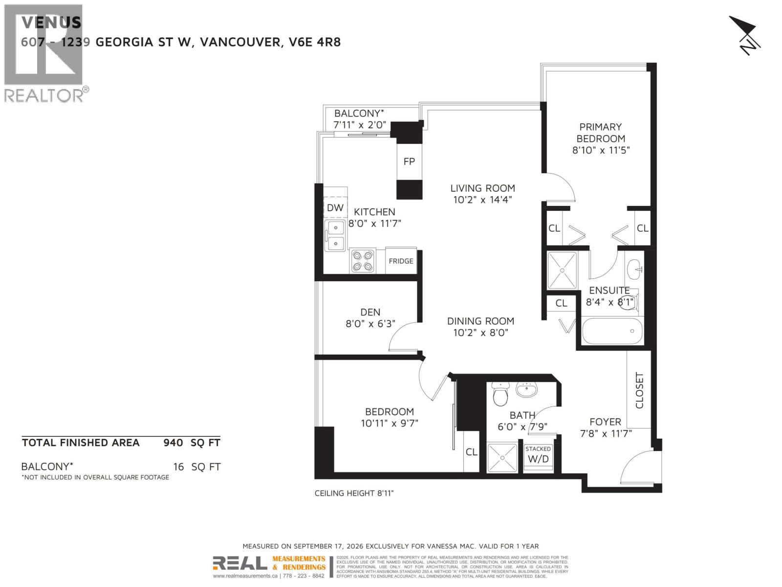 607 1239 W Georgia Street, Vancouver, British Columbia V6E 4R8 - Photo 35 - R3168702