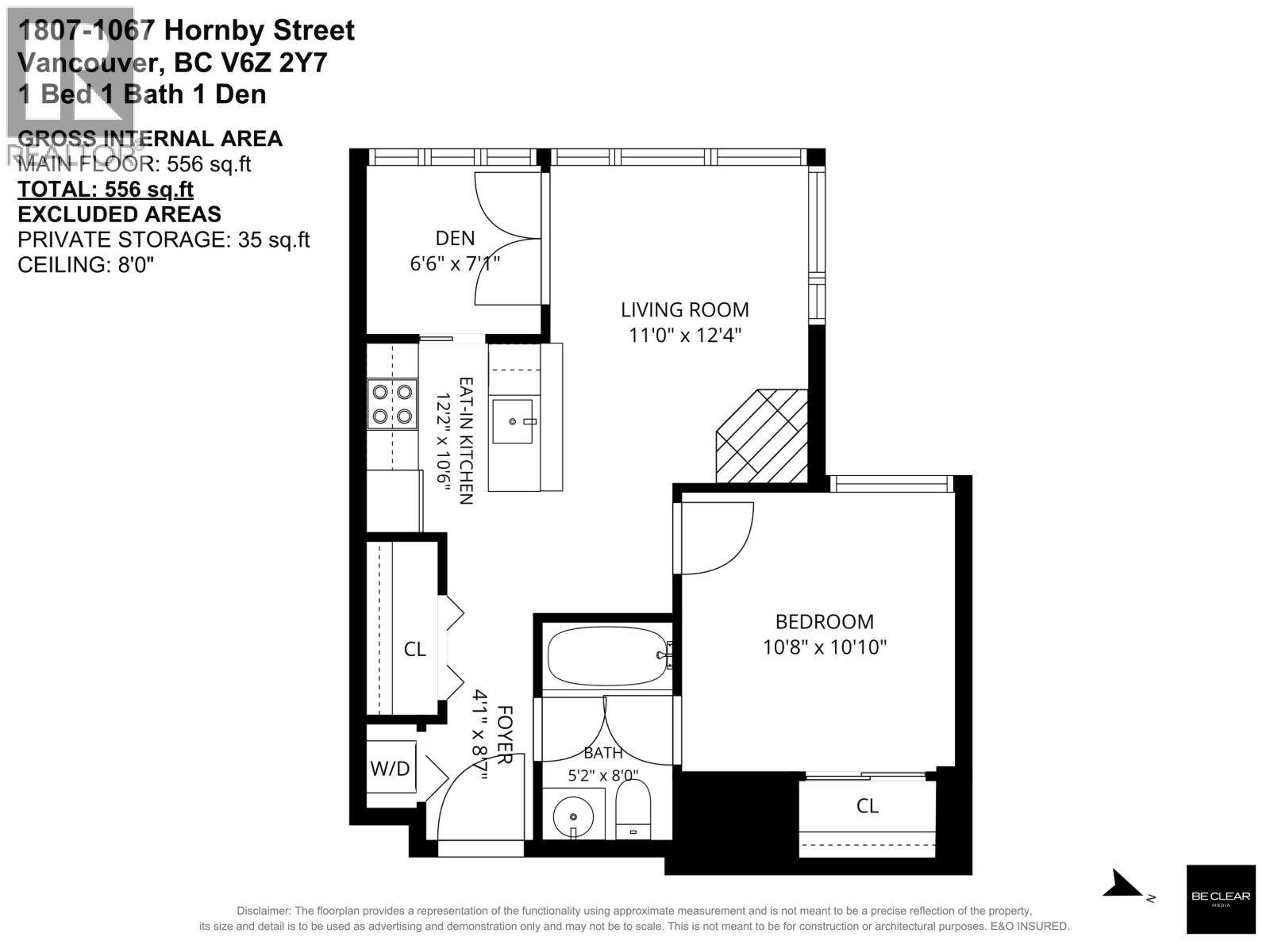 1807 1068 Hornby Street, Vancouver, British Columbia  V6Z 2Y7 - Photo 2 - R3174002