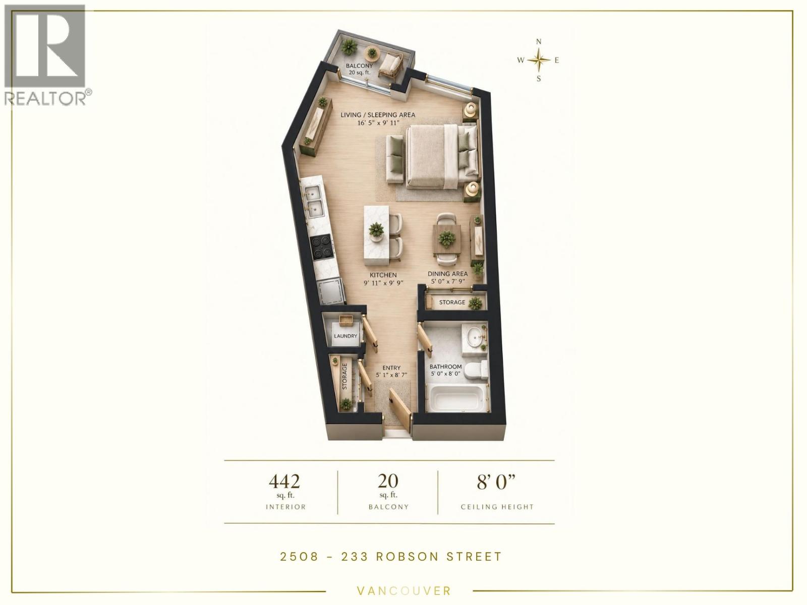 2508 233 ROBSON STREET