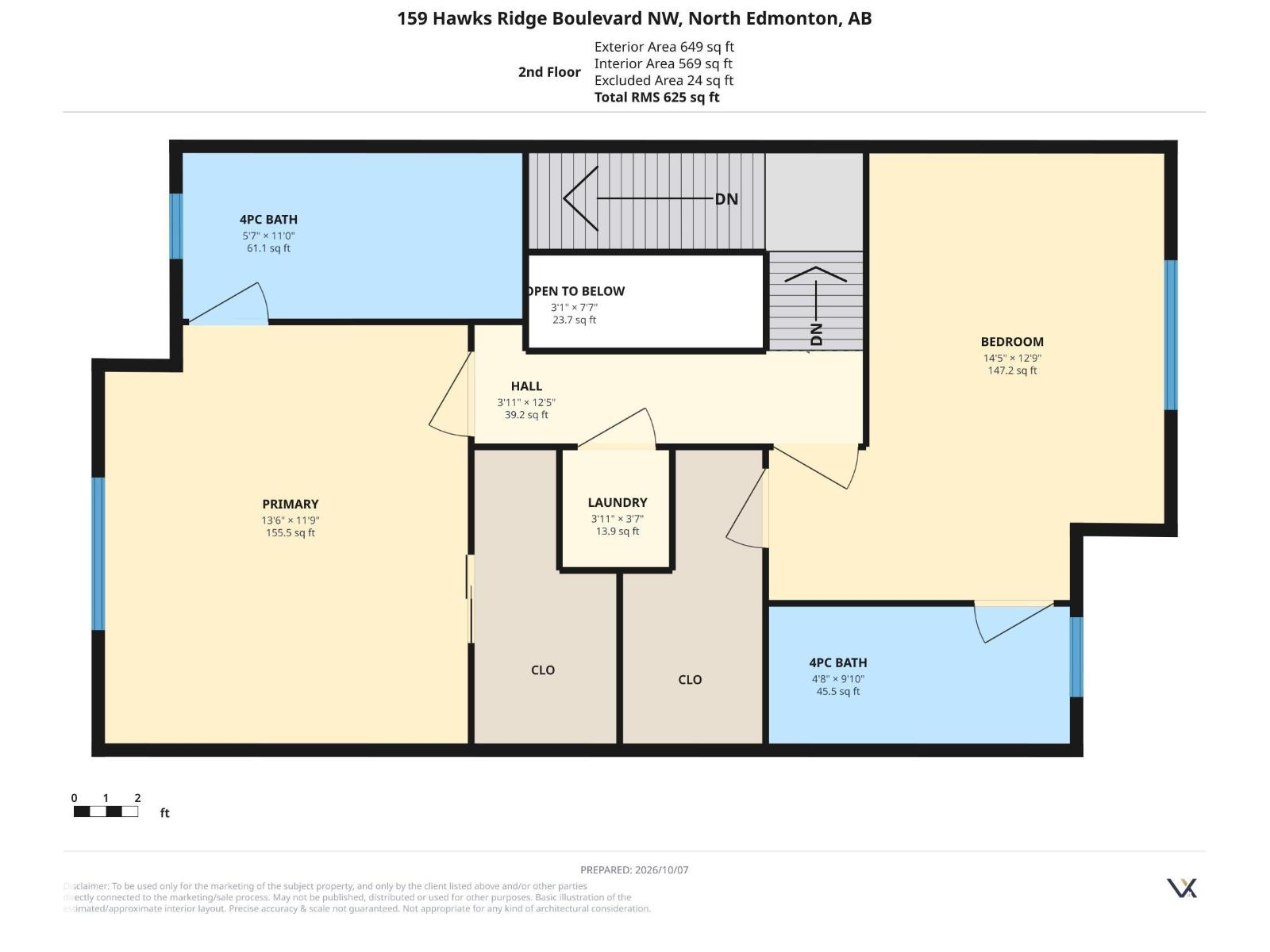 159 HAWKS RIDGE BV NW