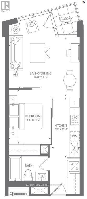 808 - 60 Annie Craig Drive, Toronto, Ontario  M8V 0C5 - Photo 7 - W13881806
