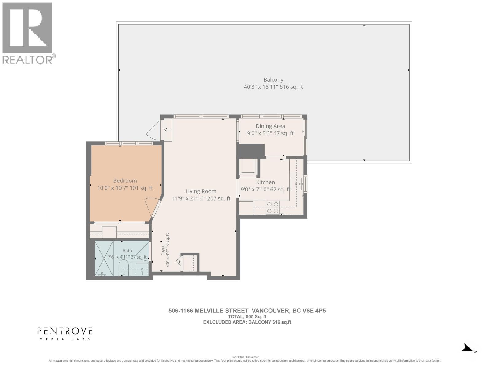 506 1166 Melville Street, Vancouver, British Columbia  V6E 4P5 - Photo 1 - R3174229
