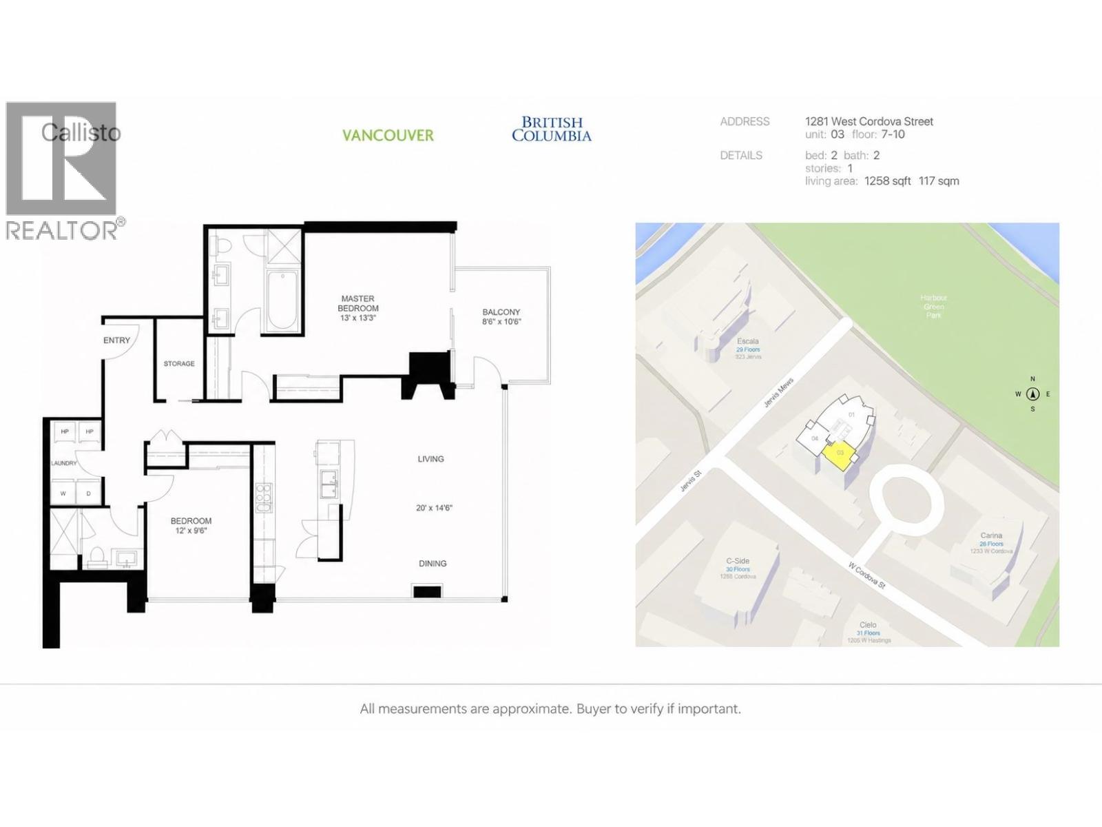 803 1281 W Cordova Street, Vancouver, British Columbia  V6C 3R5 - Photo 13 - R3174174