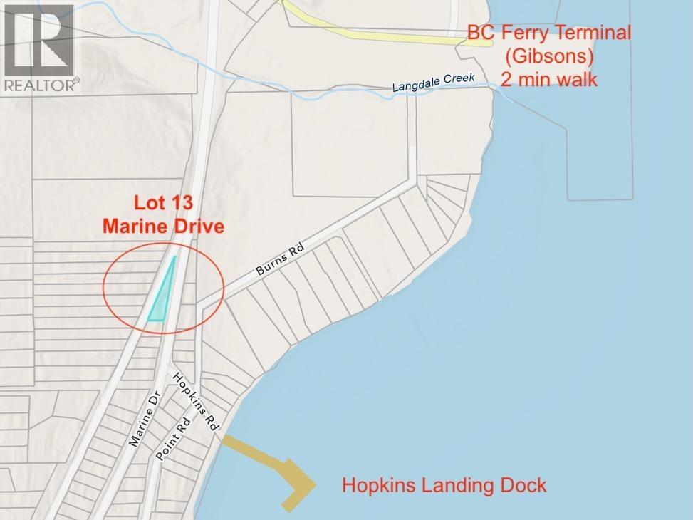 Lot 13 Marine Drive, Gibsons, British Columbia V0N 1V0 - Photo 1 - R3174515