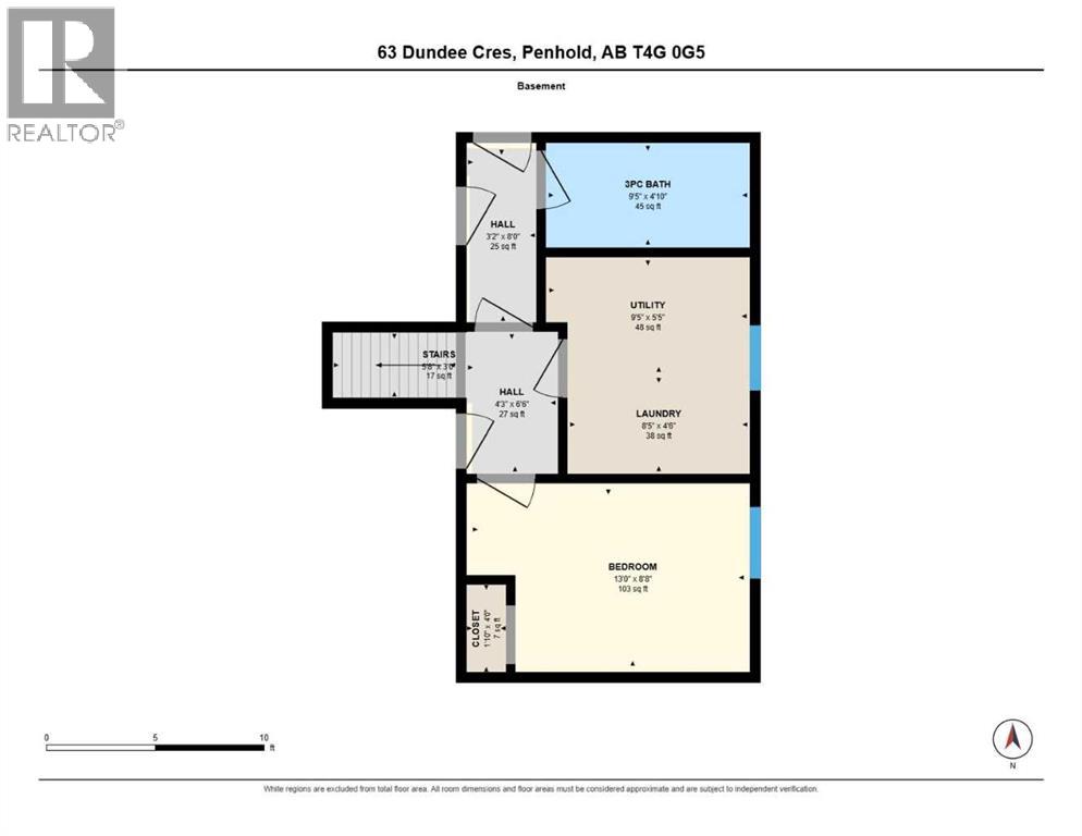 63 Dundee Crescent, Penhold, Alberta  T0M 1R0 - Photo 23 - A2346551