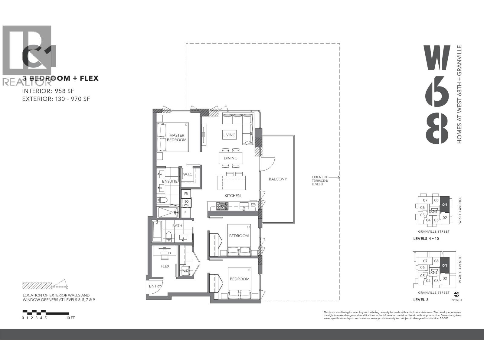 1001 8415 Granville Street, Vancouver, British Columbia  V6P 0M2 - Photo 3 - R3174652