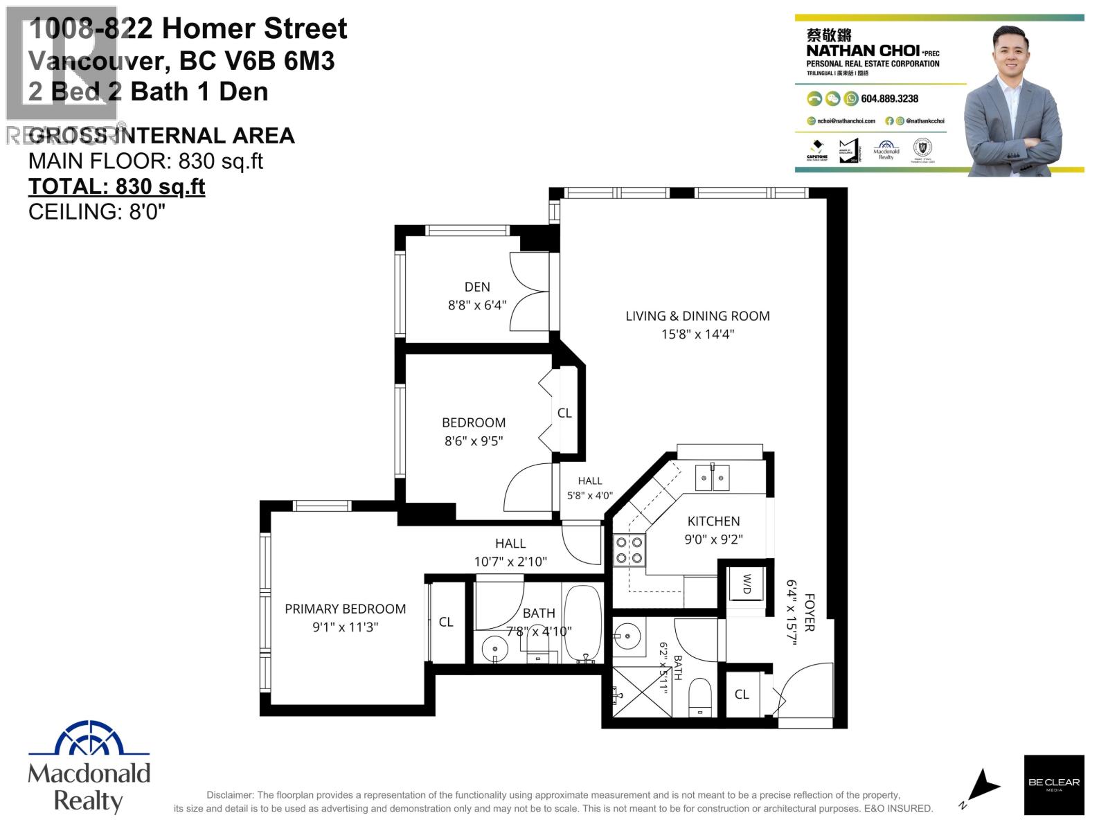 1008 822 Homer Street, Vancouver, British Columbia V6B 6M3 - Photo 39 - R3174552