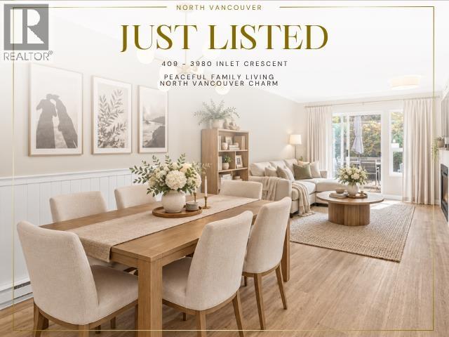 409 3980 INLET CRESCENT, north vancouver, British Columbia