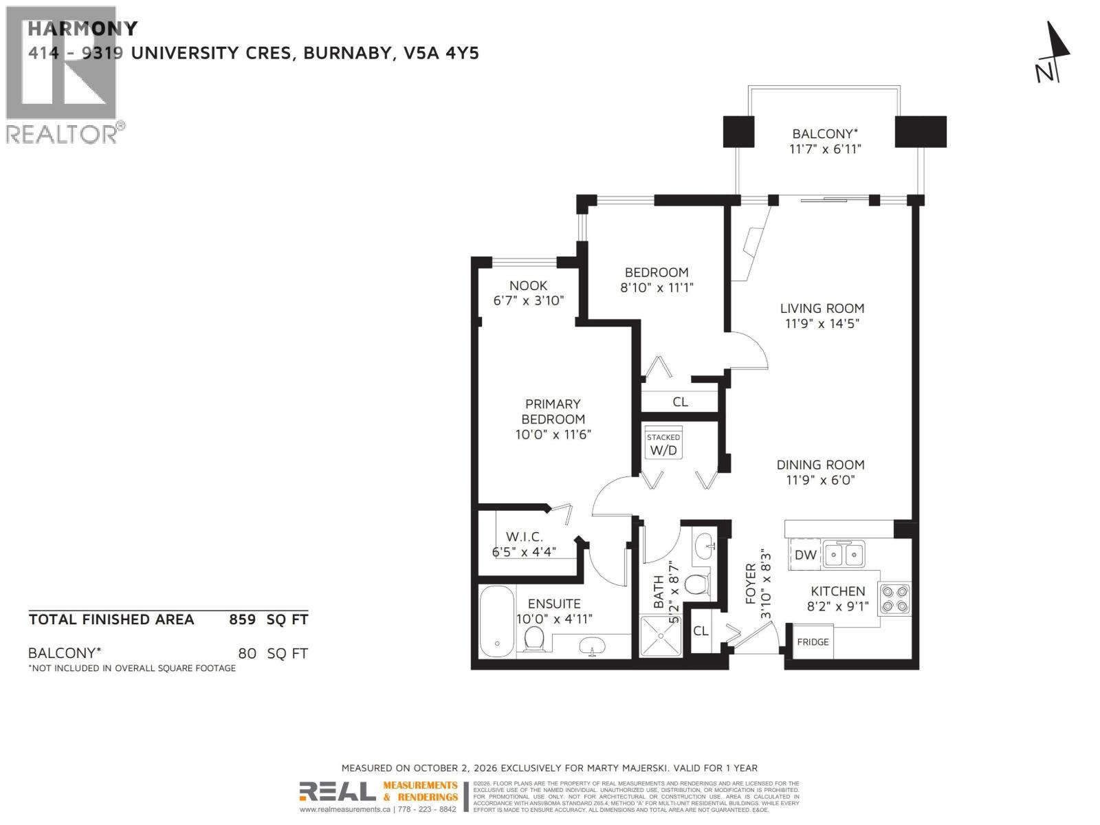414 9319 UNIVERSITY CRESCENT