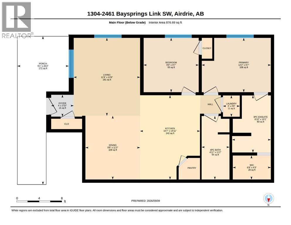 1304, 2461 Baysprings Link Sw, Airdrie, Alberta T4B 4C6 - Photo 32 - A2349456