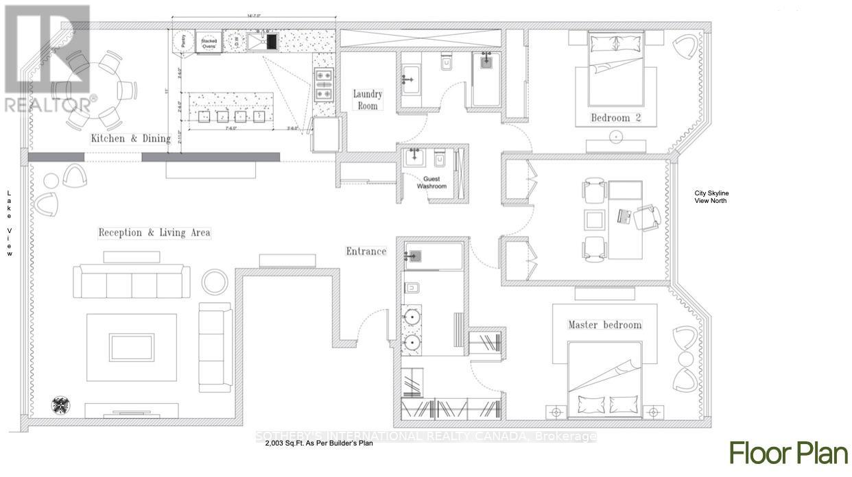1110 - 65 Harbour Square, Toronto, Ontario  M5J 2L4 - Photo 13 - C14033400
