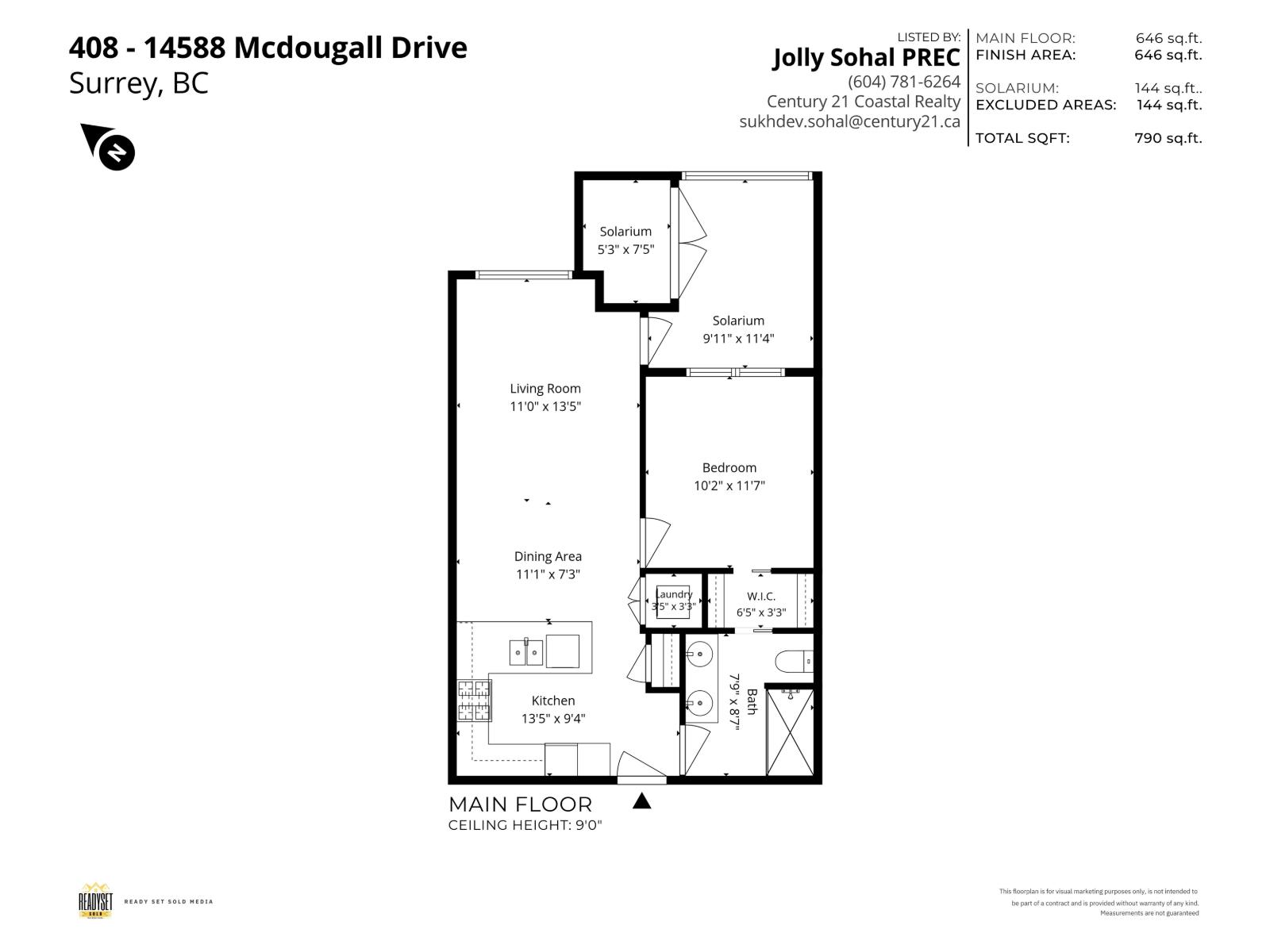 408 14588 MCDOUGALL DRIVE