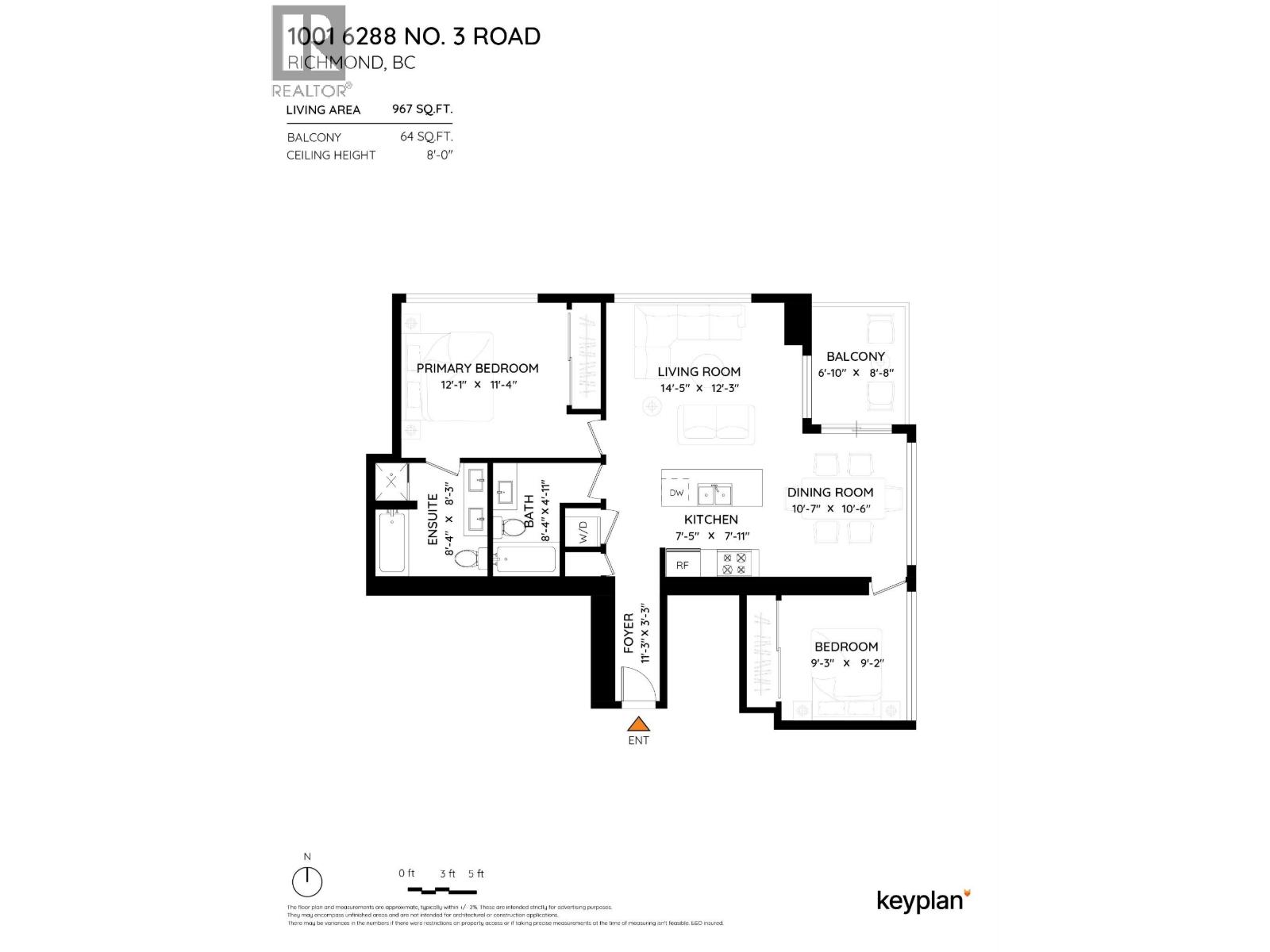 1001 6288 No. 3 Road, Richmond, British Columbia  V6Y 0J4 - Photo 40 - R3175391