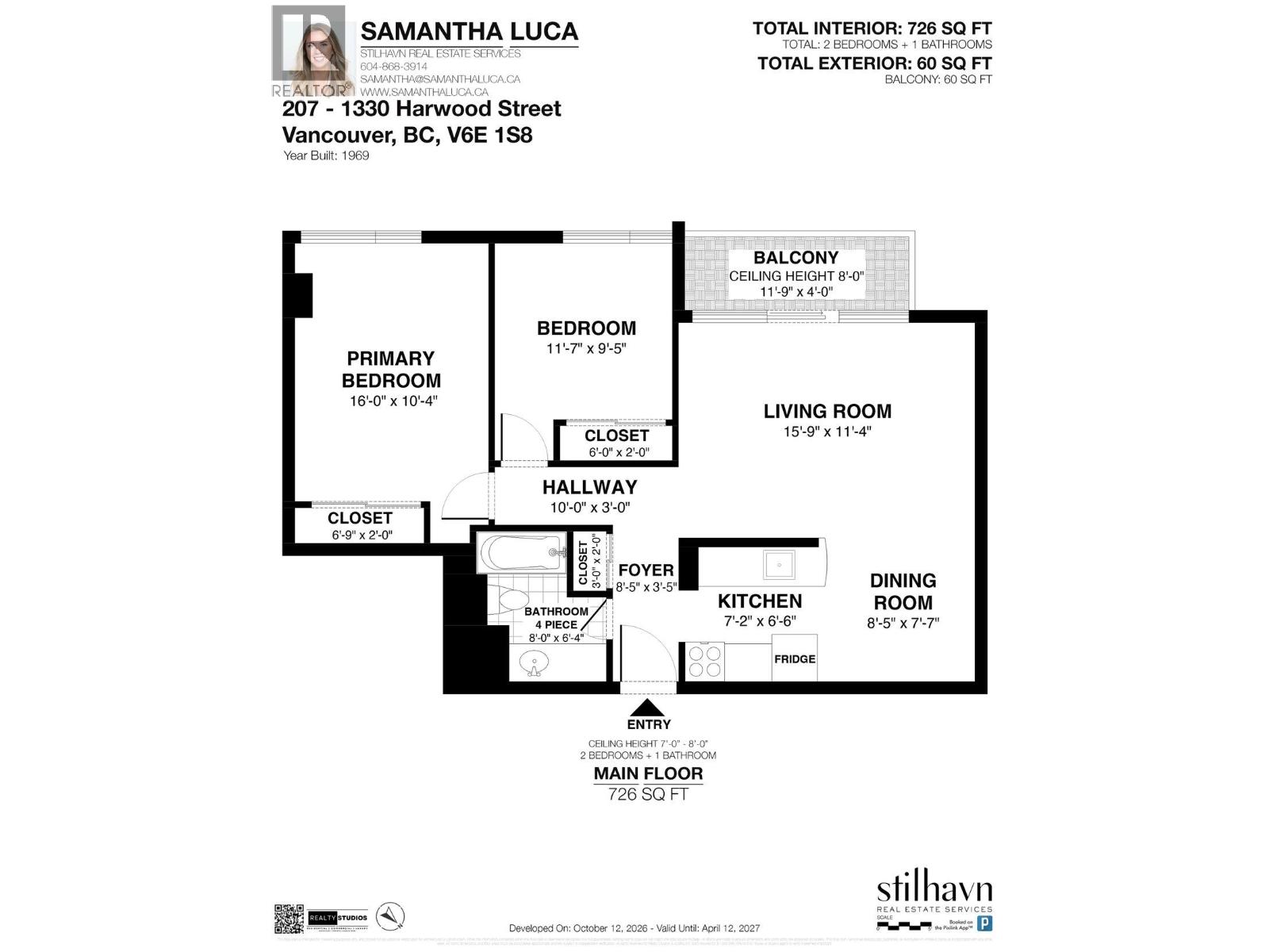 207 1330 Harwood Street, Vancouver, British Columbia  V6E 1S8 - Photo 32 - R3174798