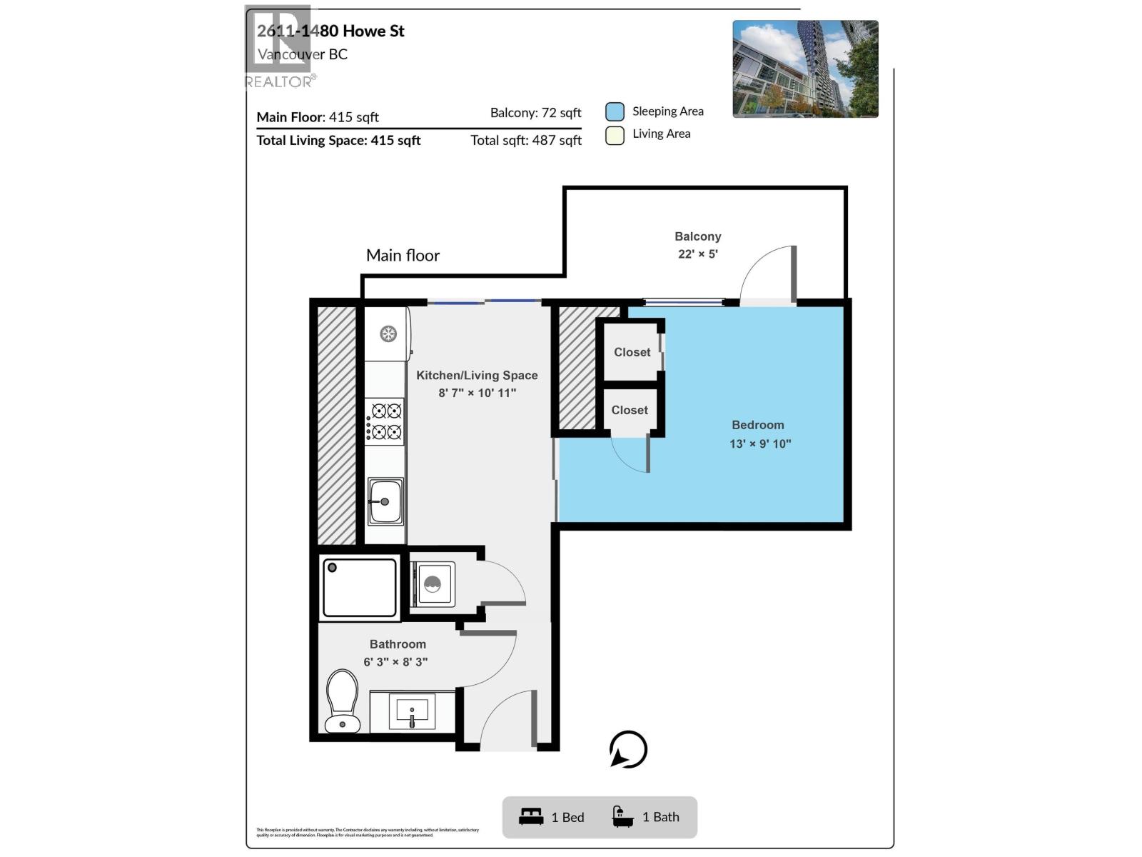 2611 1480 Howe Street, Vancouver, British Columbia  V6Z 0G5 - Photo 34 - R3175601