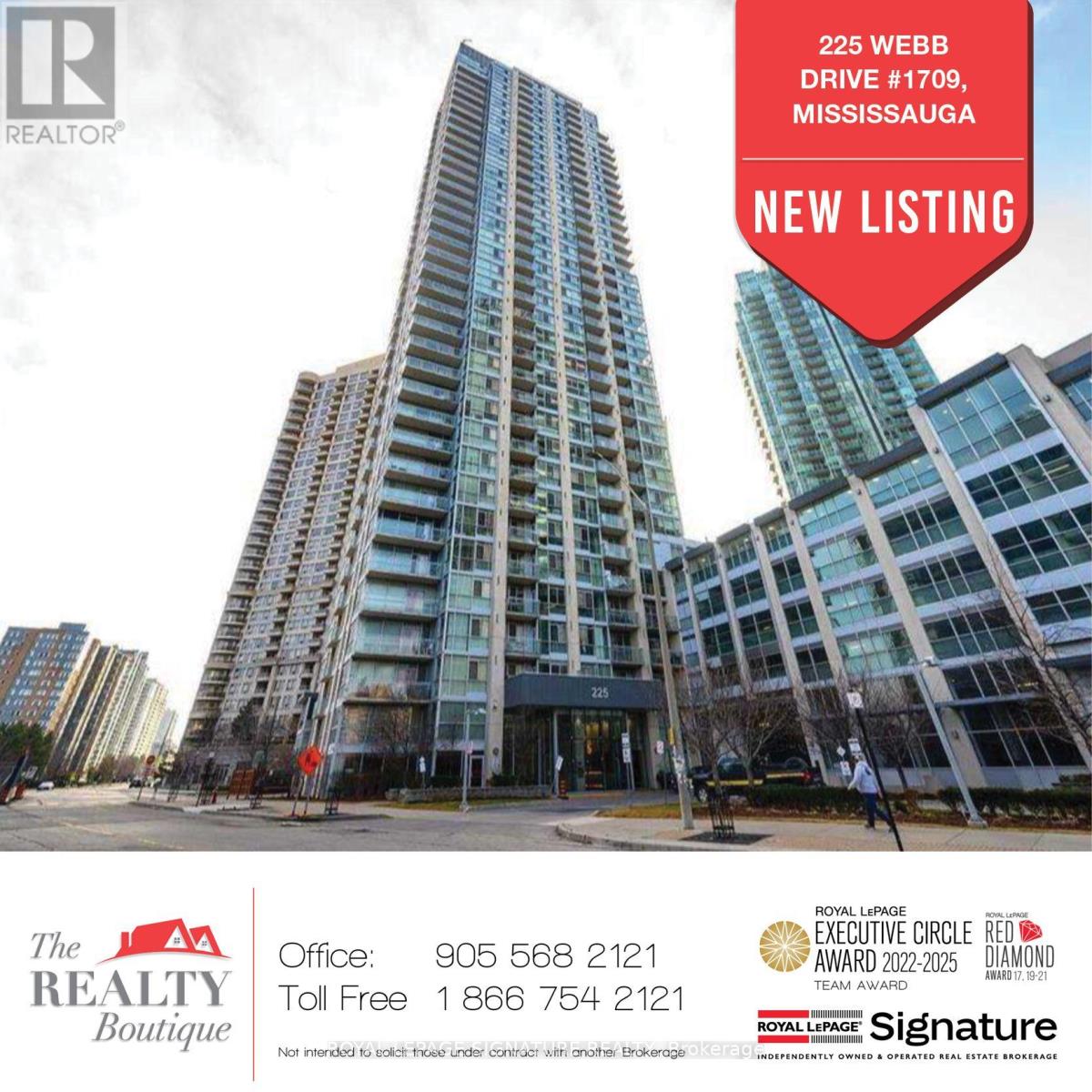 1709 - 225 Webb Drive, Mississauga, Ontario  L5B 4P2 - Photo 16 - W14087266