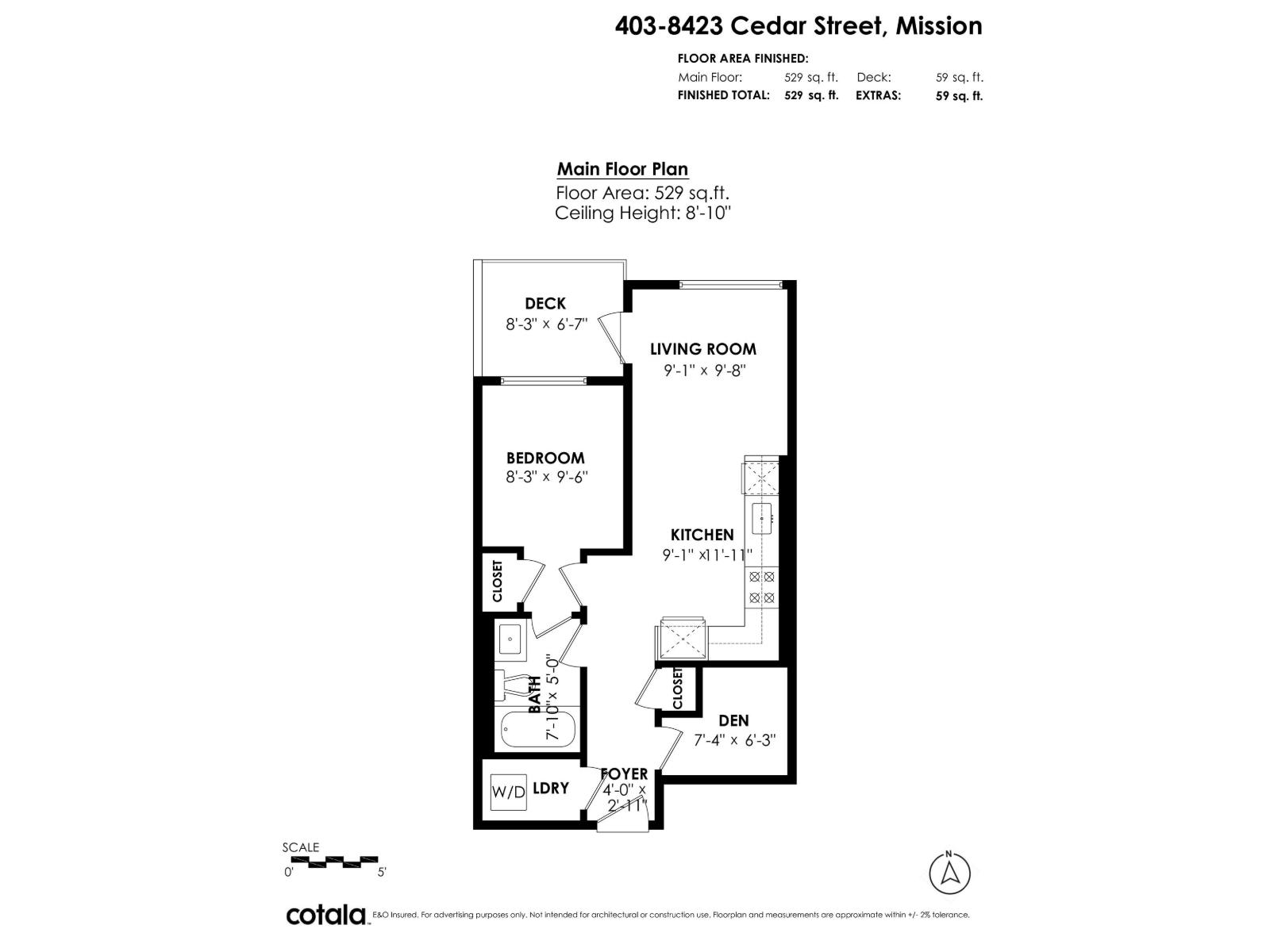 403 8423 CEDAR STREET