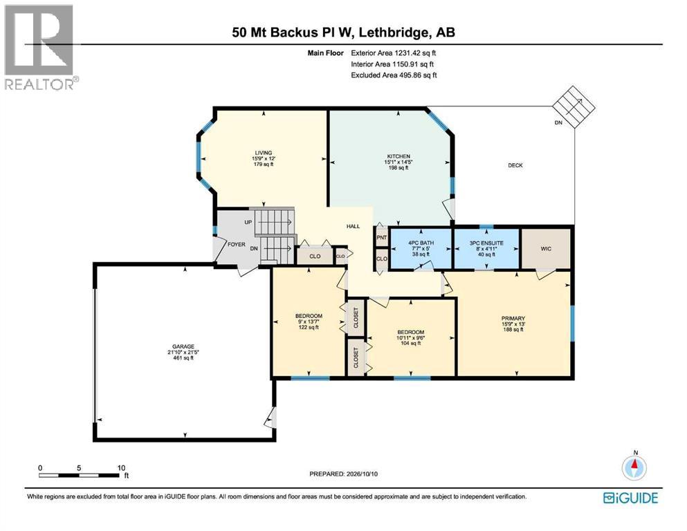 20 Mt Backus Place W, Lethbridge, Alberta  T1K 6P5 - Photo 13 - A2351785