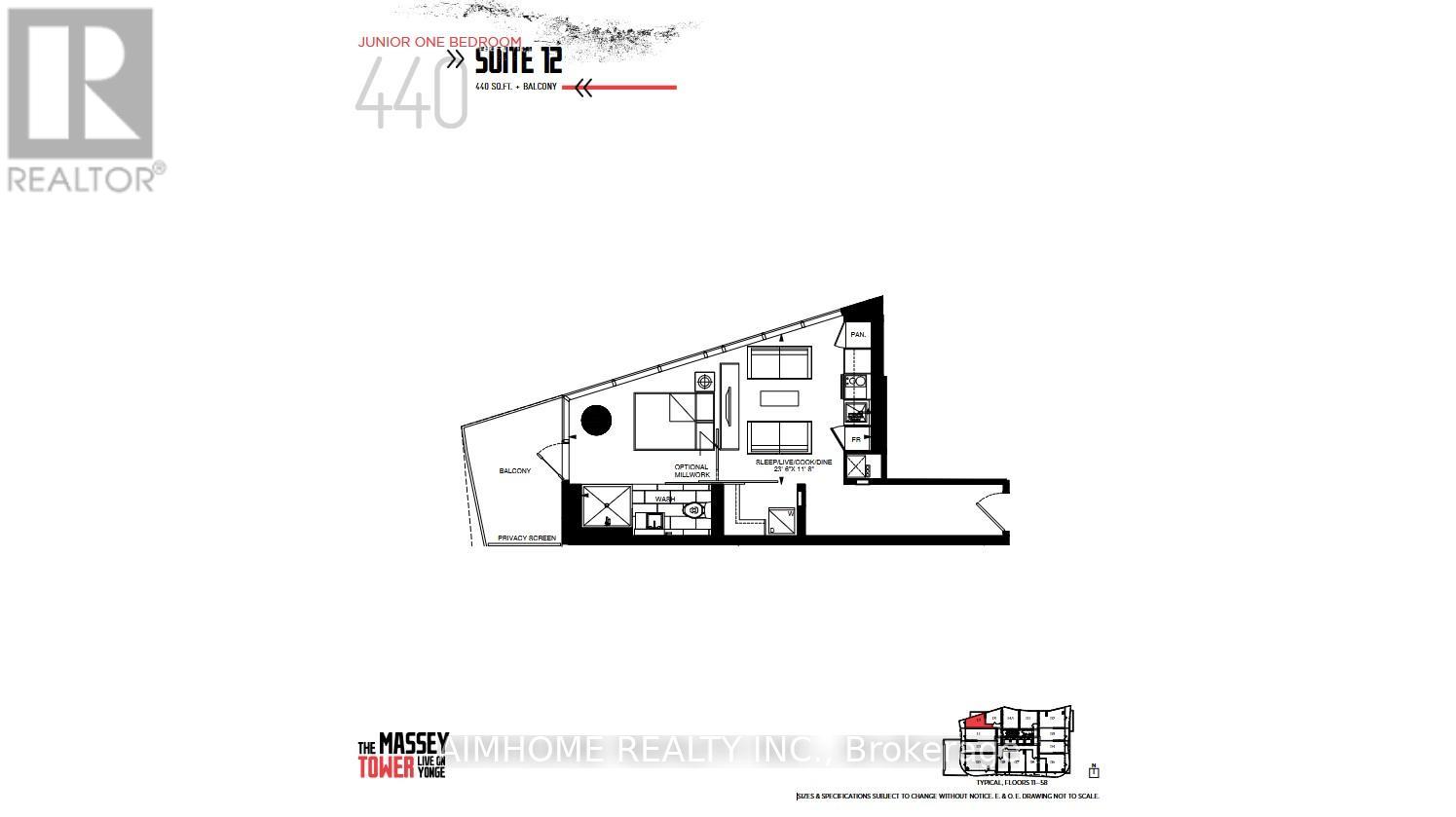 1812 - 197 Yonge Street, Toronto (Church-Yonge Corridor), Ontario  M5B 0C1 - Photo 16 - C14090414