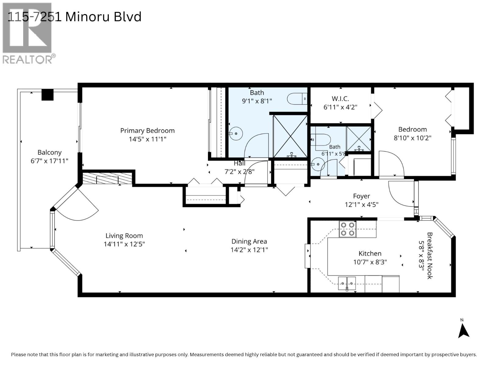 115 7251 MINORU BOULEVARD