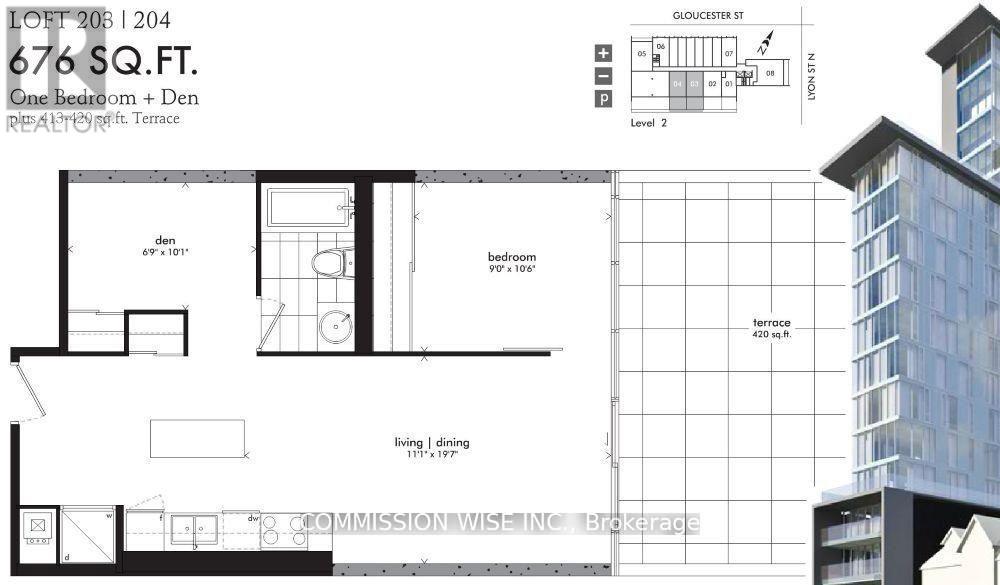 204 - 224 Lyon Street N, Ottawa, Ontario  K1R 0C1 - Photo 3 - X14092682