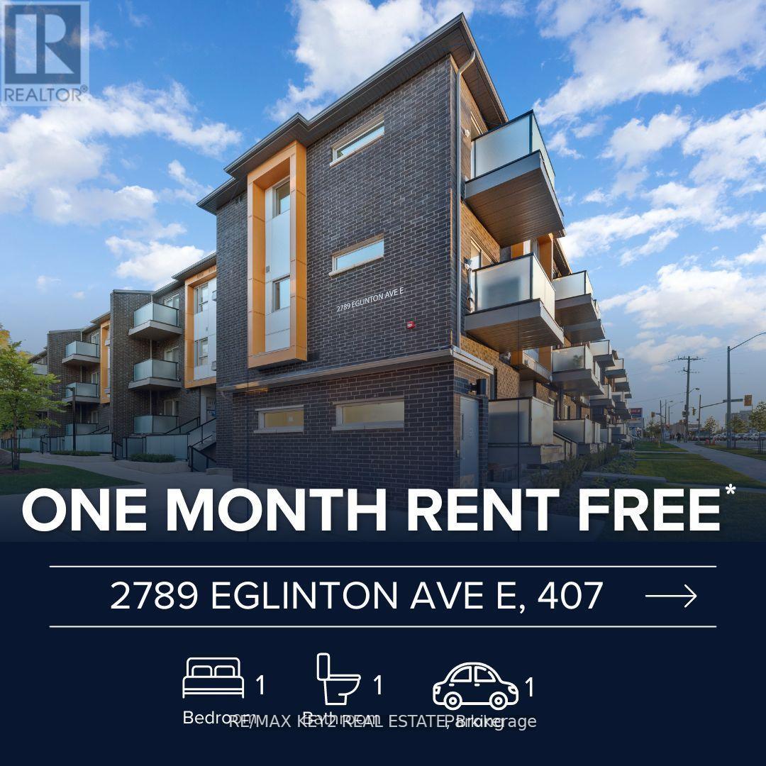407 - 2789 EGLINTON AVENUE E, Toronto, Ontario