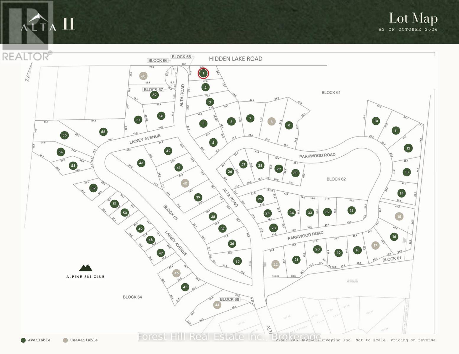 Lot 1 Alta Road, Blue Mountains, Ontario  L9Y 0T2 - Photo 3 - X14093824