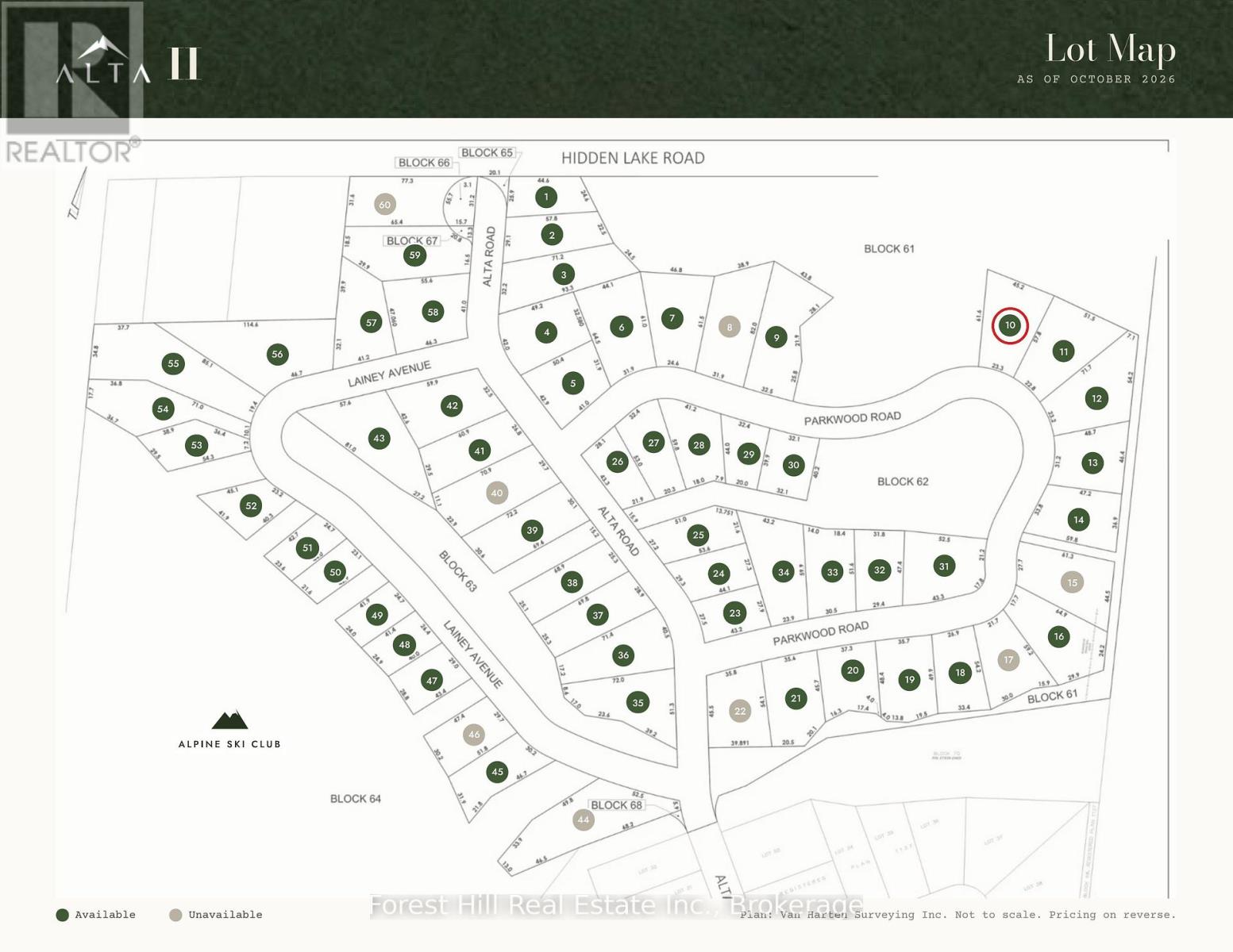Lot 10 Parkwood Road, Blue Mountains, Ontario  L9Y 0T2 - Photo 3 - X14093842