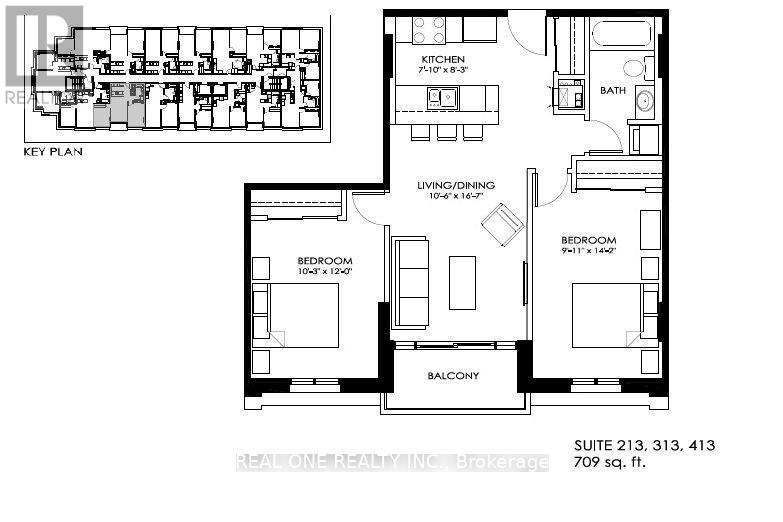 313 - 810 King Street W, Hamilton, Ontario L8S 0A7 - Photo 2 - X14094306