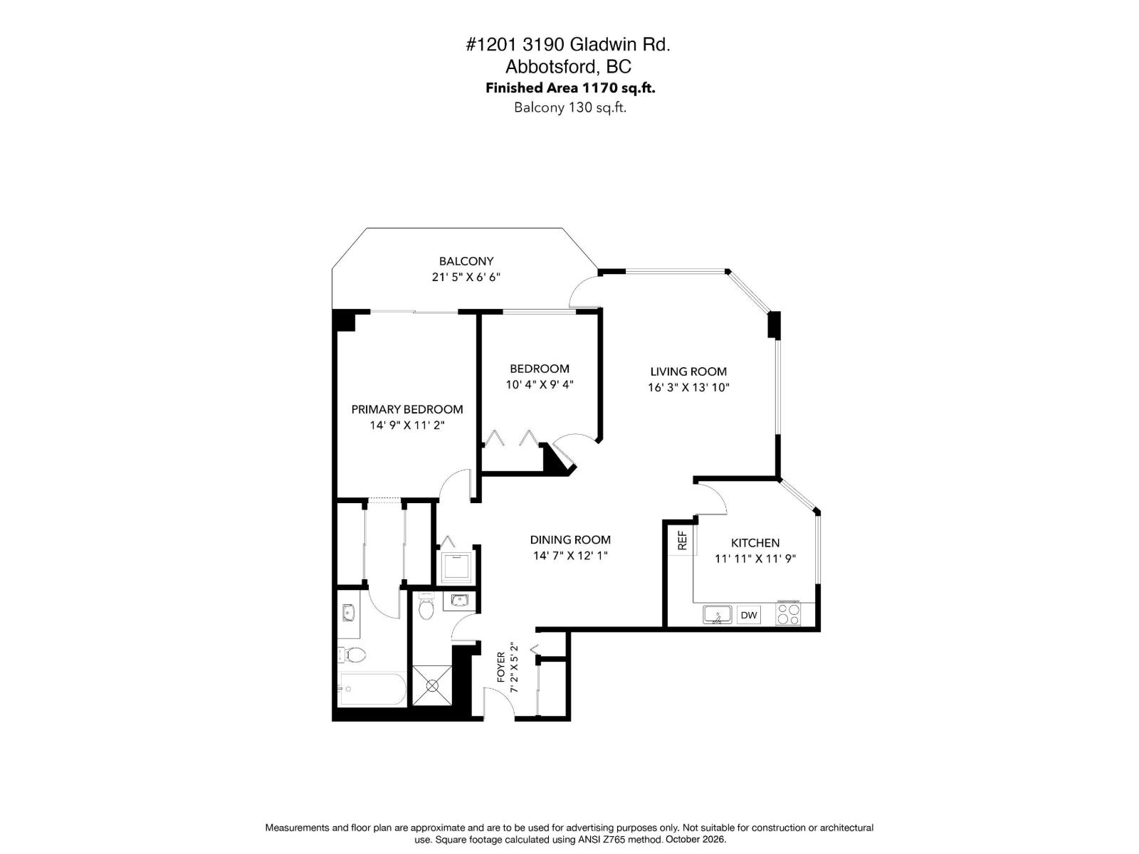 1201 3190 GLADWIN ROAD